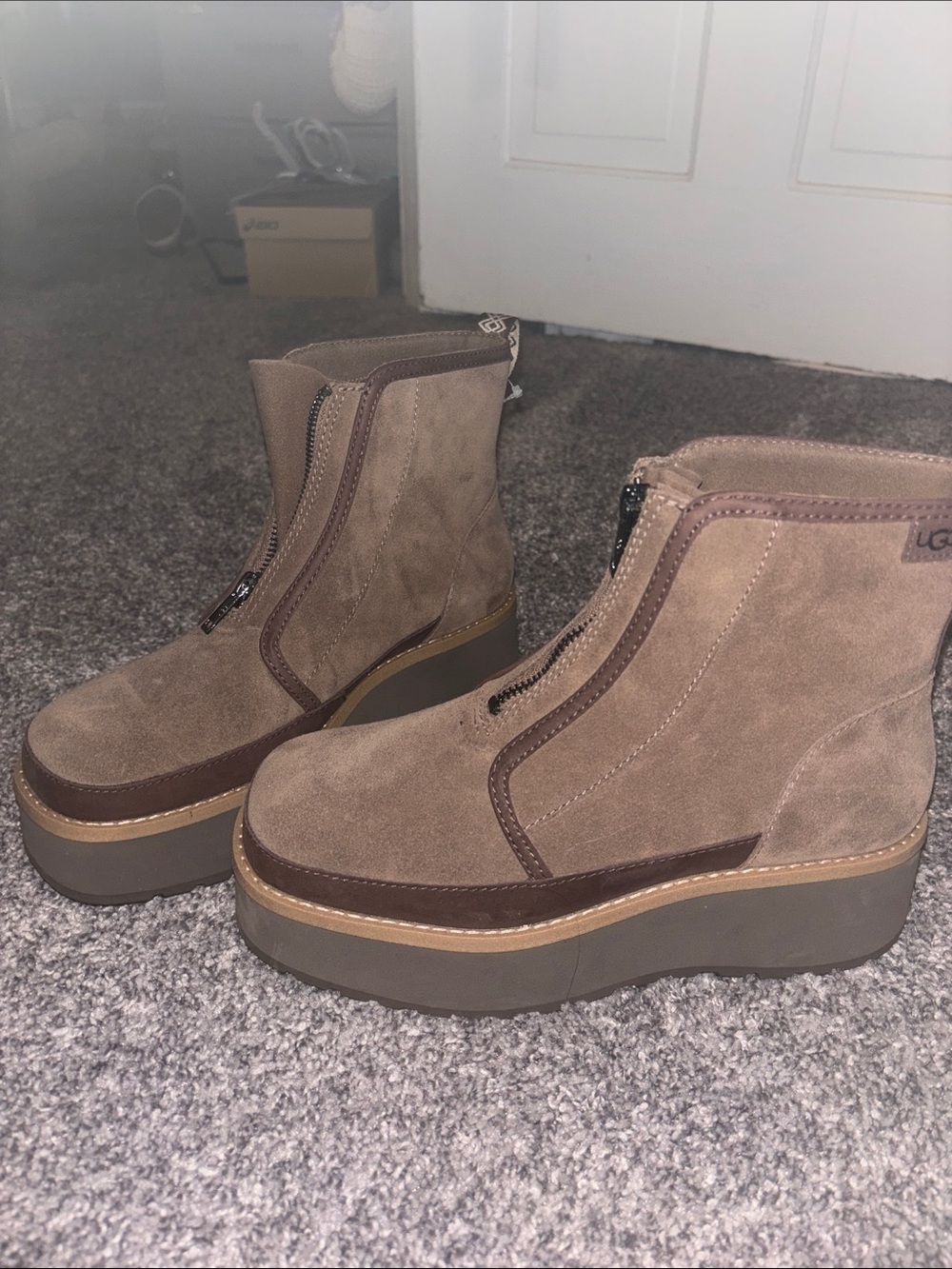 UGG CityFunc Zip Water Resistant Platform Boot
